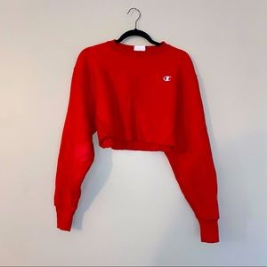Champion Cropped Sweatshirt